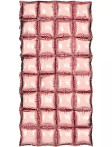 Różowo-złoty namiot balonowy 55 x 110 cm