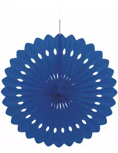 Rozeta papierowa granatowa 40 cm
