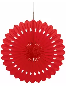 Czerwona podsufitka do powieszenia 40 cm
