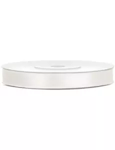 Wstążka satynowa kremowa 0,6 cm x 25 m
