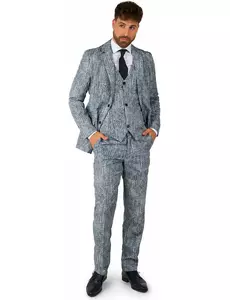 Męski kostium gangstera Suitmeister™ Mr. 20s, Rozmiar: Small (EU 44-46)