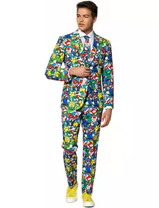 Kostium Super Mario™ dla dorosłych Opposuits™, Rozmiar: Small/Medium (EU 48)