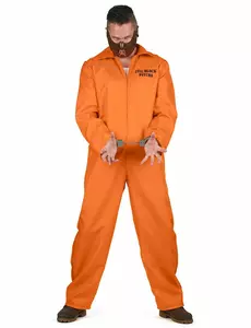 Męski kostium więźnia kanibala Halloween, Rozmiar: X-Large