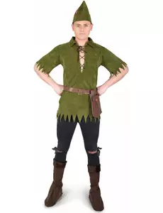 Kostium Woodsman z efektem zamszu, Rozmiar: Medium
