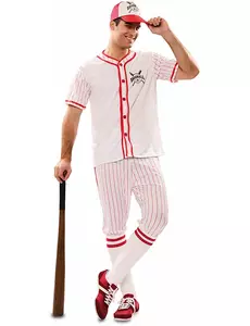 Kostium baseballisty męski
