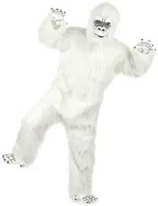 Kostium Yeti deluxe dla dorosłych