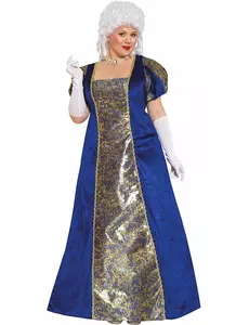 Kostium niebieska markiza damski, Rozmiar: Medium (38-40)