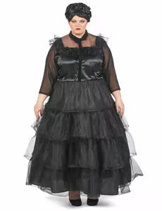 Kostium gotyckiej sukni balowej plus size dla kobiet, Rozmiar: X-Large