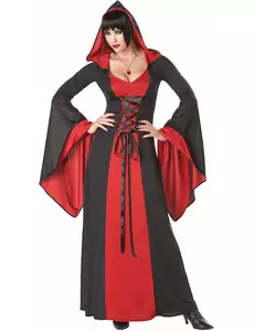 Kostium Maleficent z kapturem dla kobiet, Rozmiar: Small (38/40)