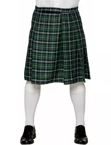 Męski zielony szkocki kilt