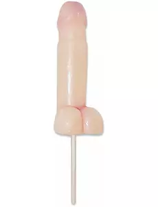 Cukrowy lizak penis