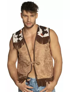 Męska jasnobrązowa kurtka Western