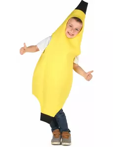 Kostium bananowy dla dzieci, Rozmiar: 5-6 lat (S)