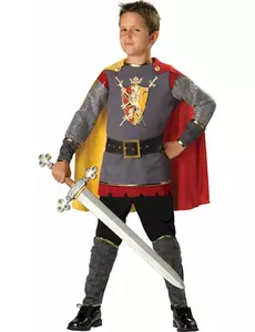 Kostium rycerza dla dziecka - Deluxe, Rozmiar: 10 lat (137-140 cm)