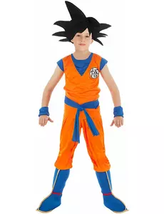 Kostium Goku Saiyan Dragon Ball Z™ dla dzieci, Rozmiar: 5-6 lat (116 cm)