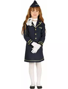 Kostium stewardessy dla dzieci, Rozmiar: 3-4 lat (95-105 cm)