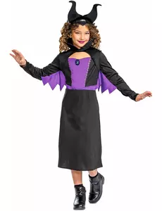 Klasyczny kostium Maleficent™ dla dziewczynek, Rozmiar: 7-8 lat (124 - 136 cm)