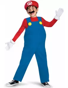 Kostium dziecięcy Mario™ Deluxe, Rozmiar: 5-6 lat (109 - 126 cm)