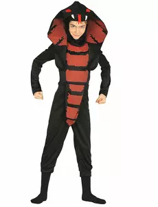 Kostium kobra ninja dla chłopca, Rozmiar: 5-6 lat (110-115 cm)