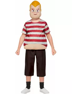 Kostium Rodzina Addamsów Pugsley dla dzieci, Rozmiar: 10-12 lat (145/158 cm)