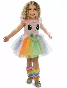 Kostium tutu jednorożca z różowymi oczami dla dziewczynek
