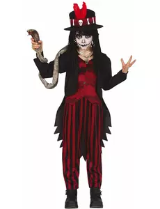 Mistyczny kostium voodoo dla chłopców, Rozmiar: 5-6 lat (110-115 cm)