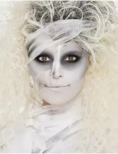 Halloweenowy zestaw do makijażu mumii dla dorosłych