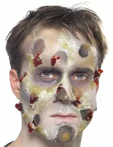 Kompletny zestaw do makijażu Halloween Zombie dla dorosłych