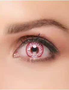 Przekrwione oko 1 rok dla dorosłych Halloween Fancy Lenses