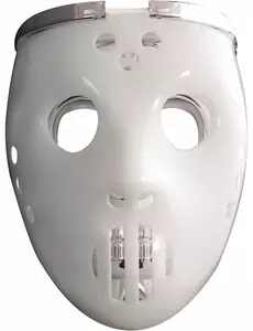 Dorosły hokeista zapala maskę 2 w 1