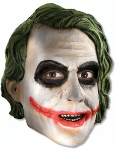 Maska Joker the Dark Night™ 3/4 dla dorosłych
