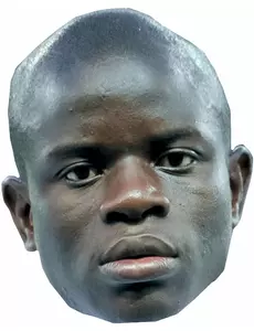 Kartonowa maska N'golo Kanté