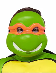 Plastikowa maska Michelangelo Ninja Turtles™ dla dzieci