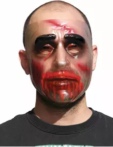 Przezroczysta maska Halloween