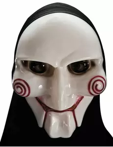 Maska psychozabójcy z kapturem dla dorosłych