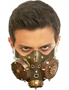 Półmaska Steampunk dla dorosłych
