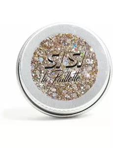 Biodegradowalne metaliczne srebrne cekiny - Si si la paillette