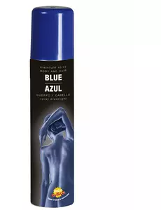 Niebieski brokat w sprayu do ciała 75 ml