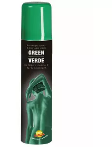 Zielona brokat w sprayu do ciała 75 ml