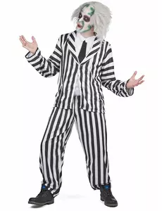 Kostium Beetlejuice™ dla mężczyzn, Rozmiar: X-Large