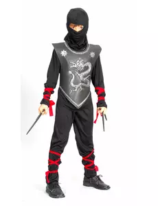 Kostium smoka ninja dla chłopców, Rozmiar: 7-9 lat (120-130 cm)