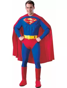 Kostium Superman™ deluxe dla mężczyzn, Rozmiar: Large