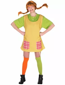 Kostium Pippi Pończoszanka™ dla kobiet, Rozmiar: Medium