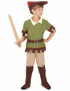 Kostium drwal dla chłopca, Rozmiar: 7-9 lat (120-130 cm)