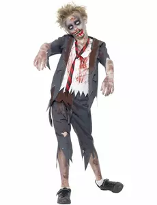 Kostium zombie dla chłopca na Halloween, Rozmiar: 13-15 lat