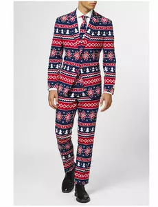 Męski kostium Mr. Nordic Christmas Opposuits™, Rozmiar: Medium (EU 48-50)