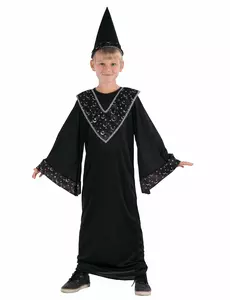 Kostium ucznia czarnoksiężnika dla dzieci, Rozmiar: 4-6 lat (110-120 cm)