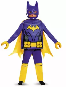 Kostium Batgirl LEGO® dla dzieci Deluxe, Rozmiar: 7-8 lat (124 - 136 cm)