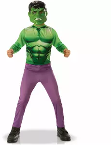 Kostium klasyczny Hulk™ dla chłopca, Rozmiar: 5-6 lat (110 to 116 cm)