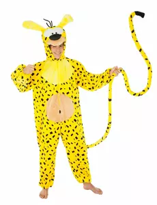 Kostium Marsupilami™ dla dorosłych, Rozmiar: Medium/Large (180 cm)